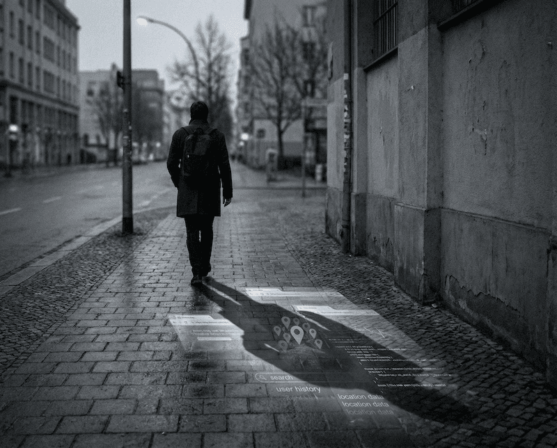 Digital Footprint shadow