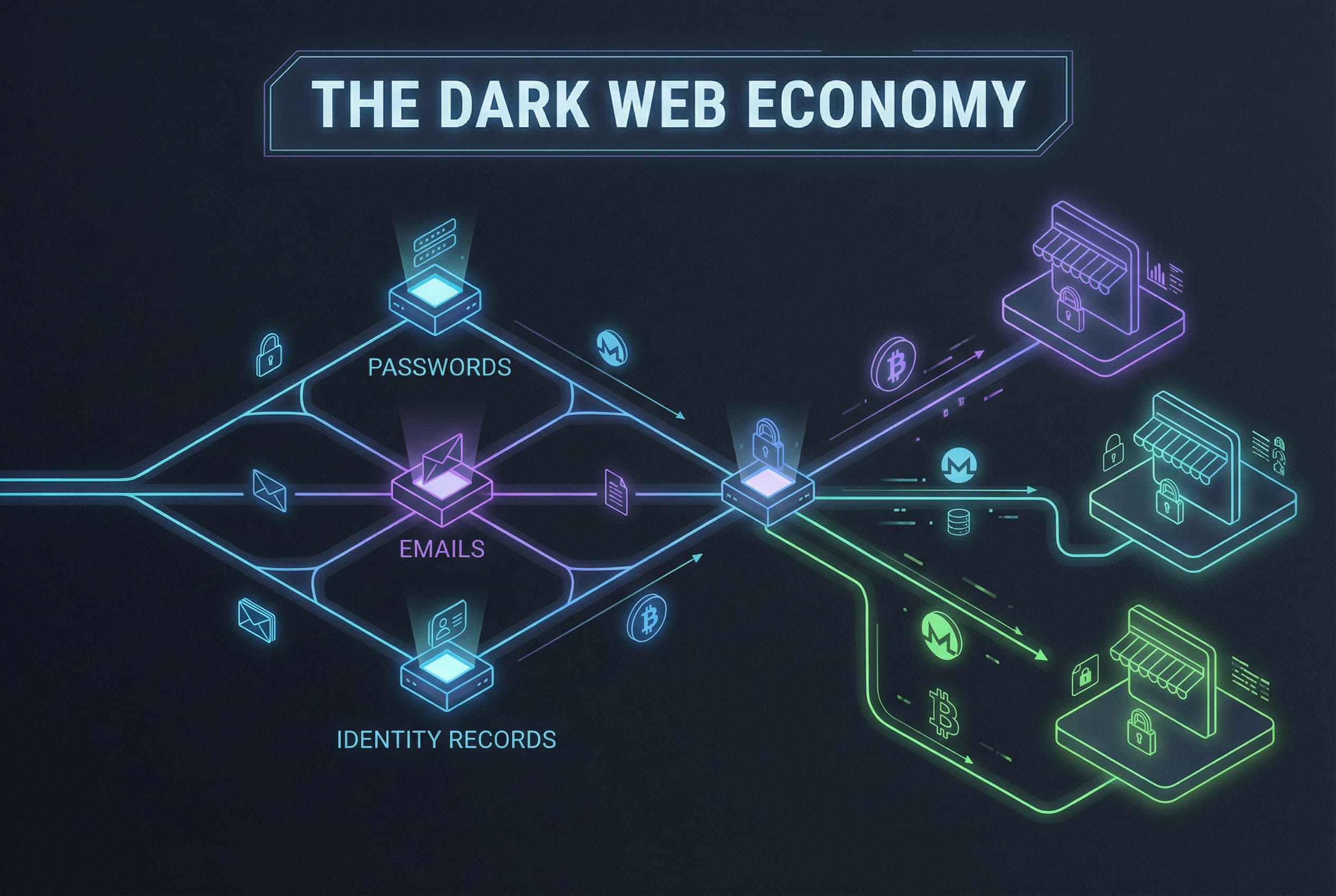 The Dark Web: The Secret Economy of Stolen Data